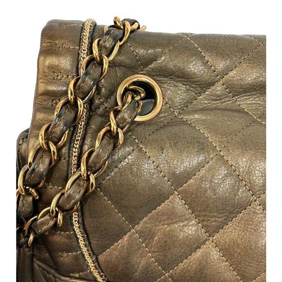 CHANEL Brown Flap Big CC Shoulder Bag A-A30361 - Picture 12 of 13